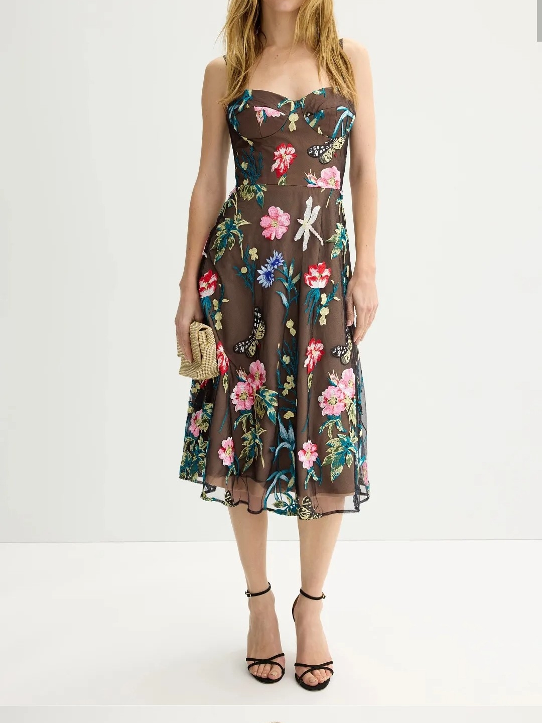 Dress The Population Carlita Dress Size M Msrp $328